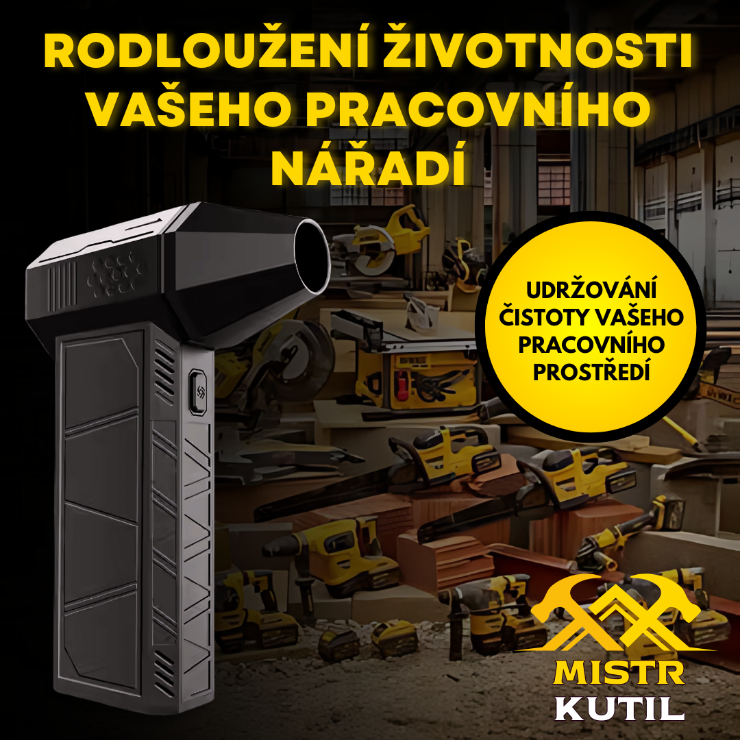 AirBlitz – Kompaktní profesionální vzduchový smeták